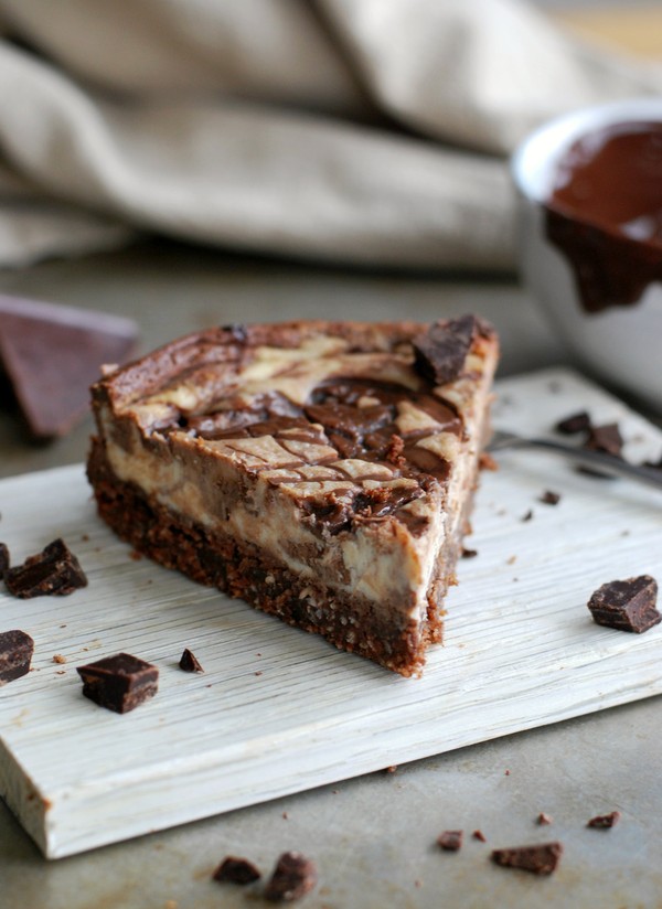 Glutenfri Chokladcheesecake - Baka Sockerfritt