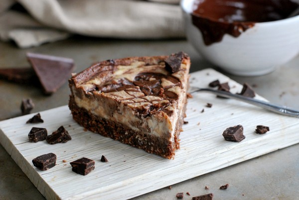 Glutenfri Chokladcheesecake - Baka Sockerfritt