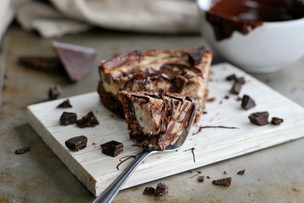 Glutenfri Chokladcheesecake - Baka Sockerfritt
