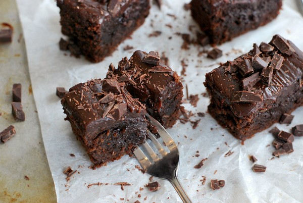 Fudgebrownie - Baka Sockerfritt