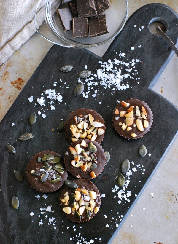 Fudge med 3 ingredienser (vegansk) - Baka Sockerfritt
