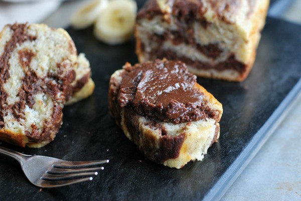 Hälsosam tigerkaka med banan - Baka Sockerfritt