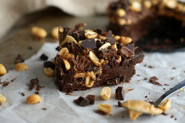 Hälsosam Snickerskladdkaka - Baka Sockerfritt