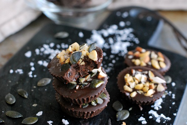 Fudge med 3 ingredienser (vegansk) - Baka Sockerfritt
