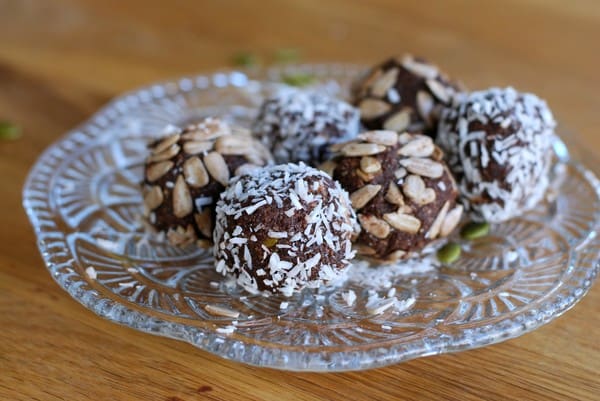 Chokladbollar till mellis! - Baka Sockerfritt