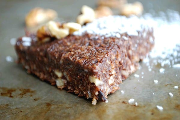 No bake brownie - Baka Sockerfritt