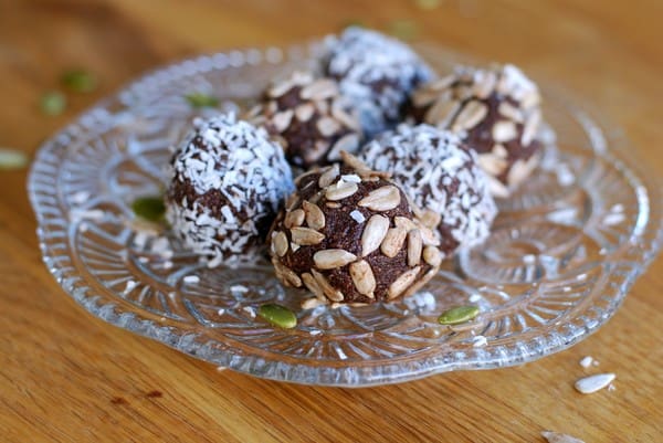Chokladbollar till mellis! - Baka Sockerfritt