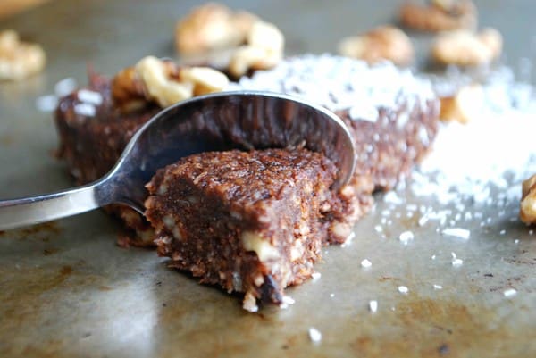 No bake brownie - Baka Sockerfritt