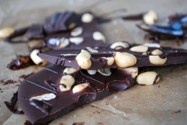 Chokladbräck med jordnötter - Baka Sockerfritt