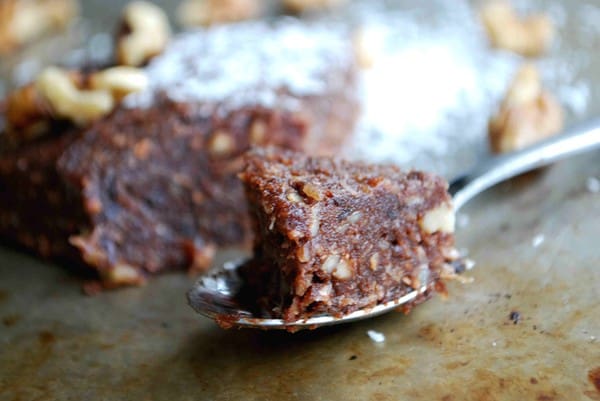 No bake brownie - Baka Sockerfritt