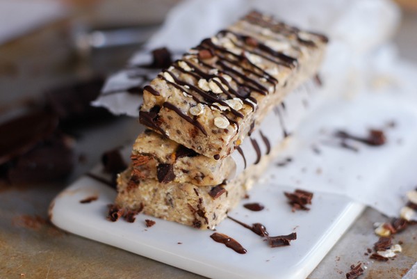 No bake havrebar (lätt att göra vegansk)! - Baka Sockerfritt