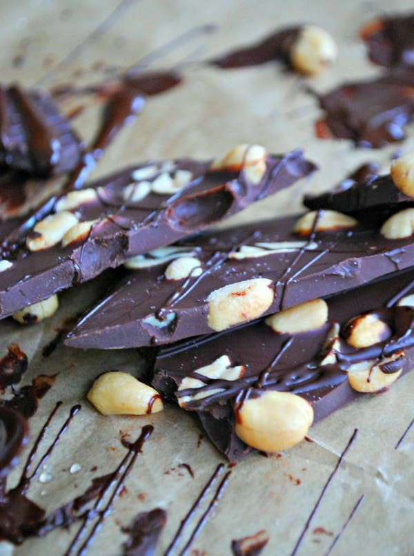 Chokladbräck med jordnötter - Baka Sockerfritt