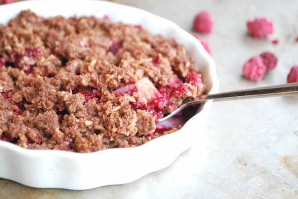 Glutenfri smulpaj med choklad - Baka Sockerfritt