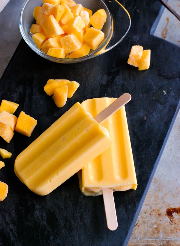 Mangoglasspinnar - Baka Sockerfritt Mangoglasspinnar - Baka Sockerfritt