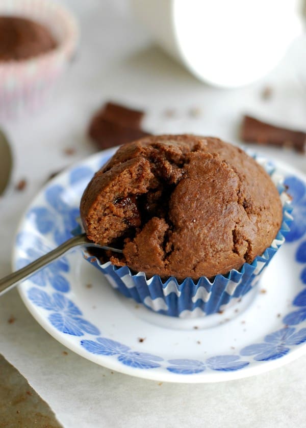 Söndagsmuffins med choklad - Baka Sockerfritt