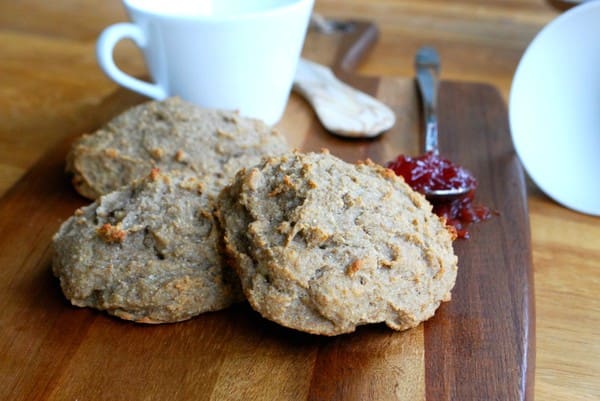 Helgbrunch - Bananscones (glutenfritt) - Baka Sockerfritt