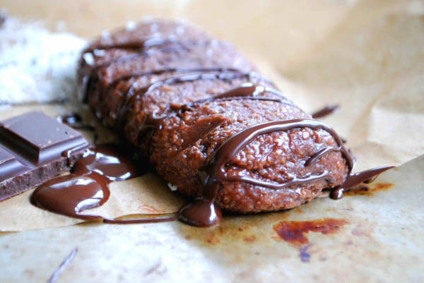 Caramel and chocolate bar - Baka Sockerfritt