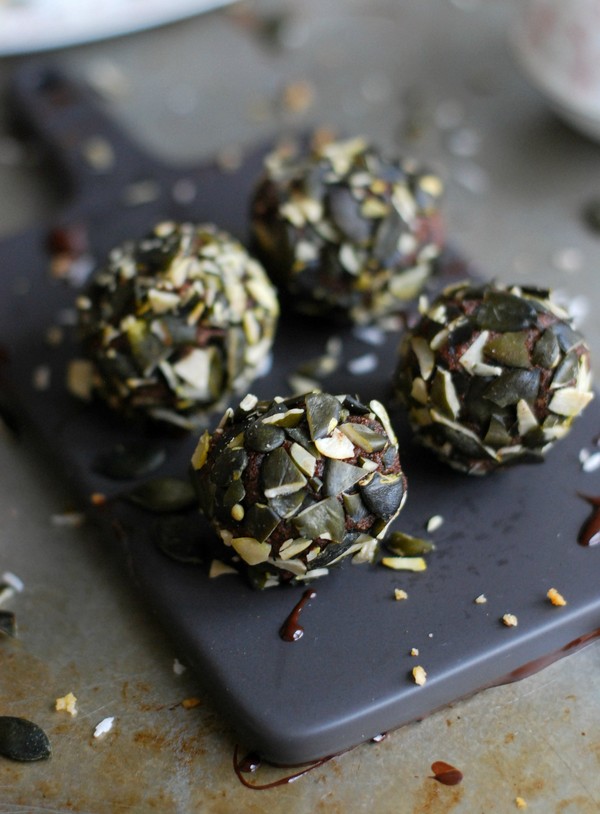 Supergoda chokladbollar inför en intensiv vecka - Baka Sockerfritt
