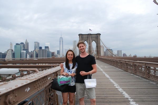 New York Raw Food och Brooklyn Bridge - Baka Sockerfritt