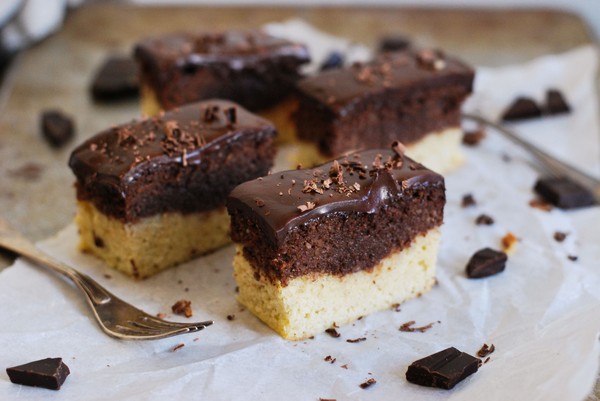 Mazarinbrownie - Baka Sockerfritt