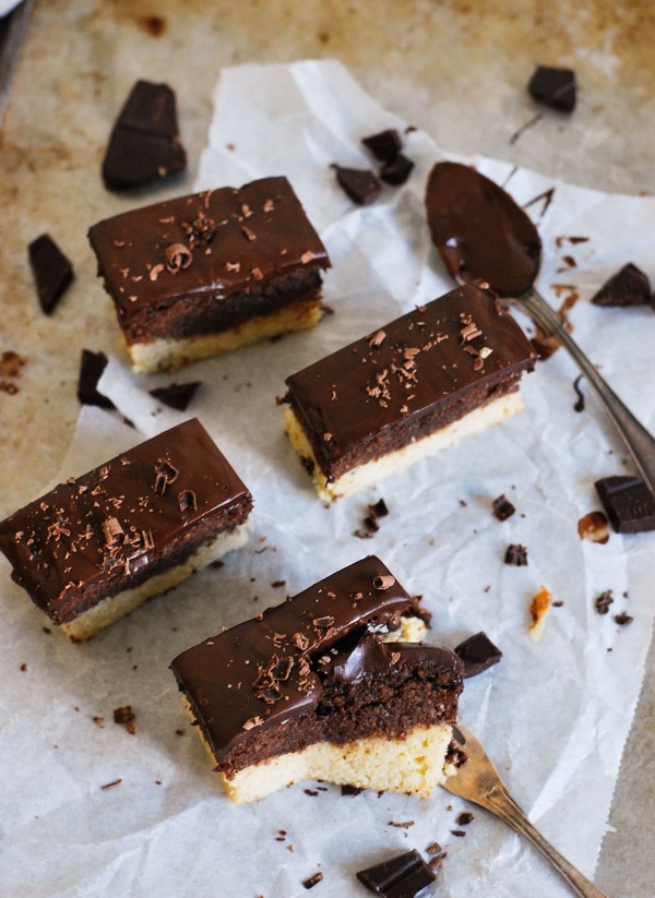 Mazarinbrownie, utan tillsatt socker - Baka Sockerfritt