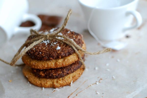 Cashewkakor med kokos - Baka Sockerfritt