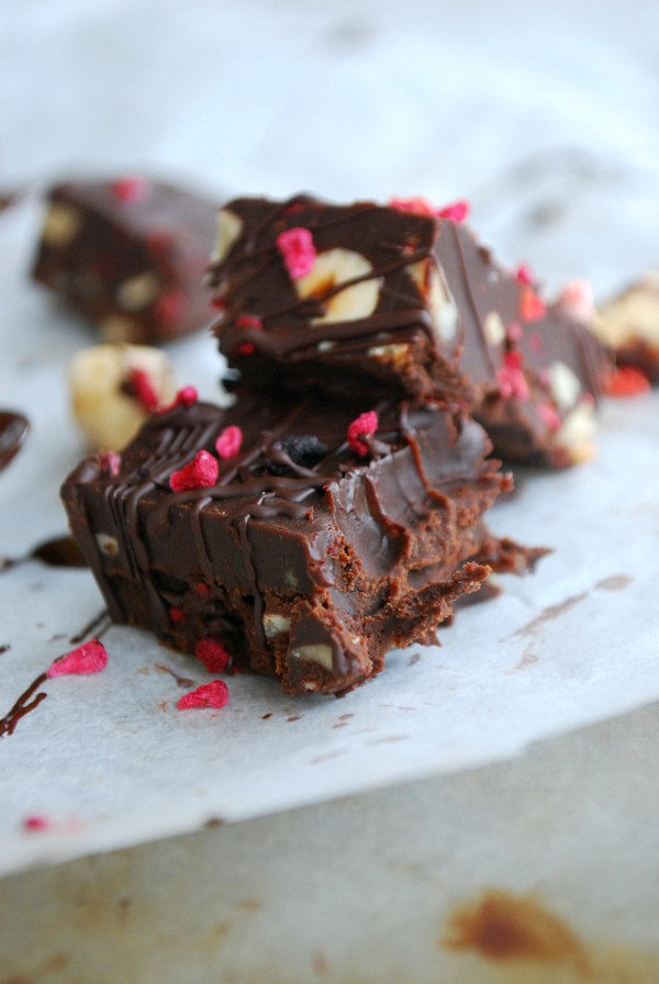 Chokladbitar med lakrits - Baka Sockerfritt