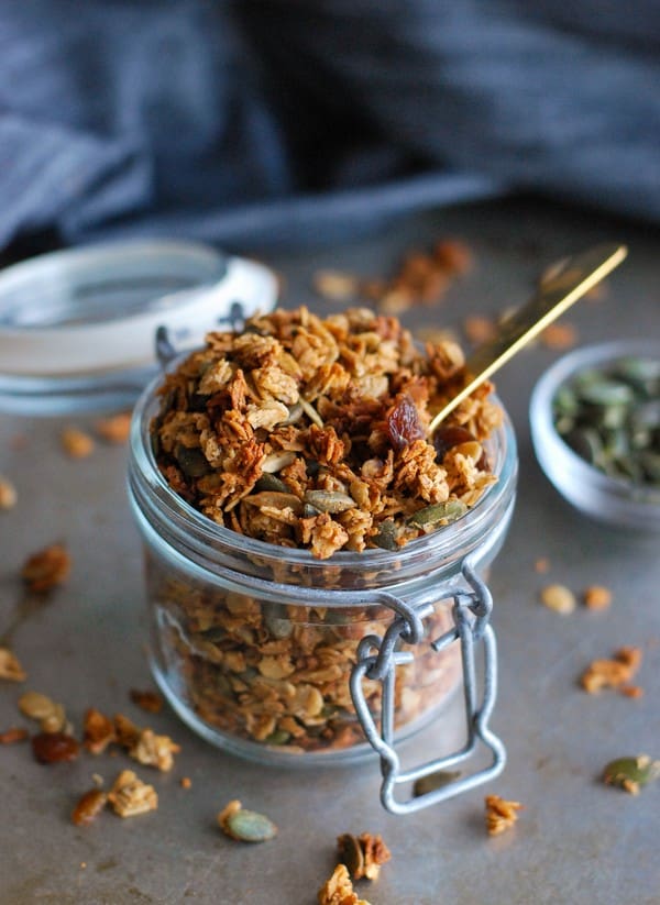 Hemmagjord pepparkaksgranola - Baka Sockerfritt Hemmagjord pepparkaksgranola - Baka Sockerfritt