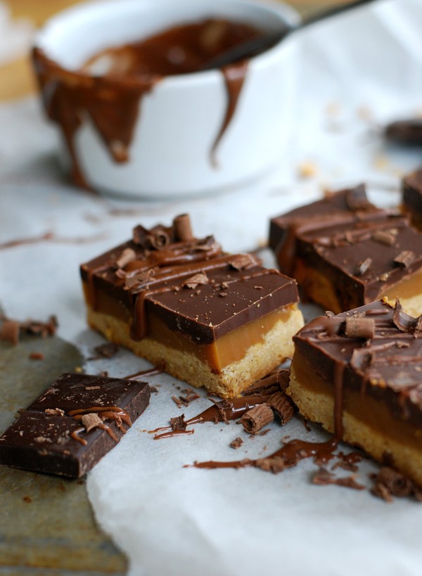 Twix utan gluten och tillsatt socker - Baka Sockerfritt Twix utan gluten och tillsatt socker - Baka Sockerfritt