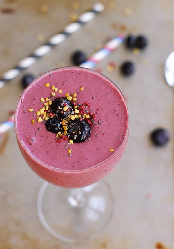 Fräsch smoothie för en sjukling - Baka Sockerfritt