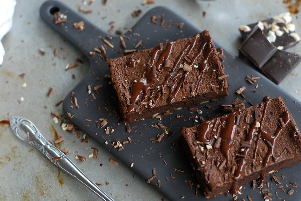 Hälsosam brownie utan mjöl - Baka Sockerfritt