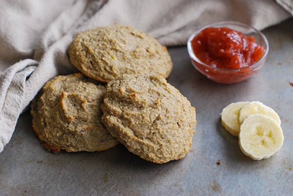 Glutenfria Bananscones - Baka Sockerfritt