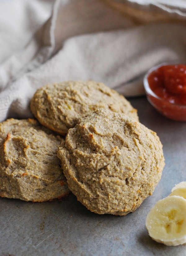 Glutenfria Bananscones - Baka Sockerfritt