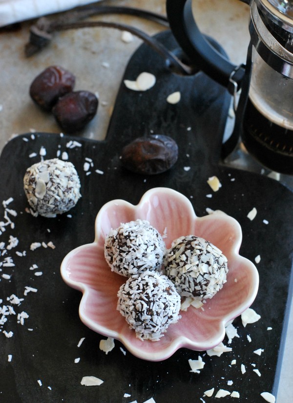 Powerbollar med choklad - Baka Sockerfritt