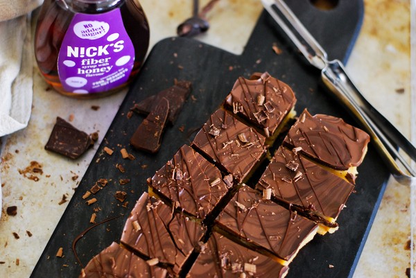Twix med N!CK'S! - Baka Sockerfritt