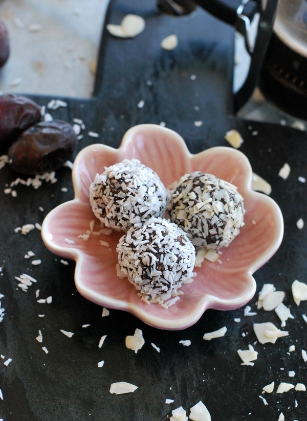 Powerbollar med choklad - Baka Sockerfritt