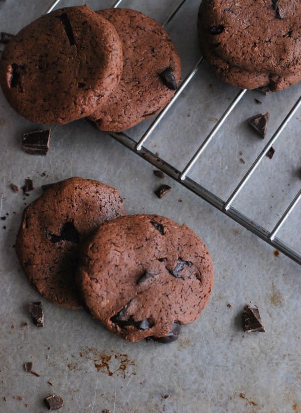 Chocolate chip cookies (mjölfria) - Baka Sockerfritt