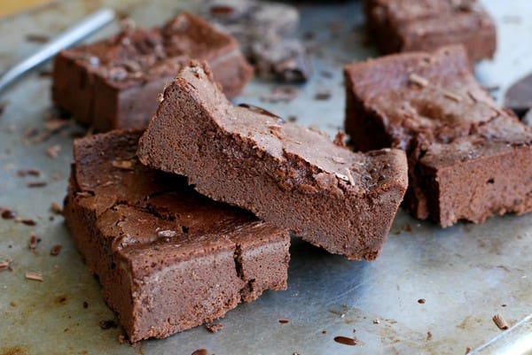 Underbara brownie (utan gluten och tillsatt socker) - Baka Sockerfritt