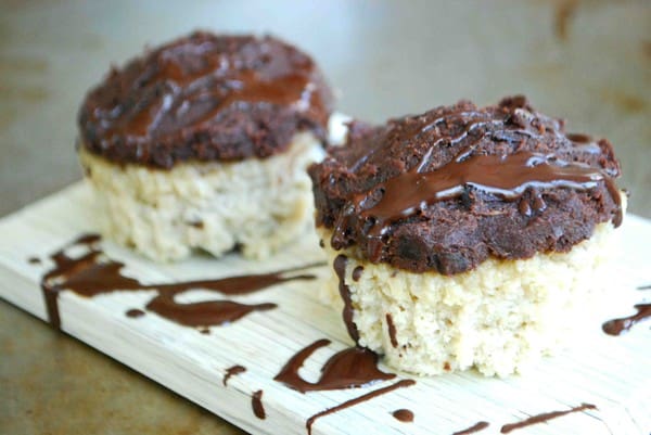 Chocolate covered banana muffin - Baka Sockerfritt