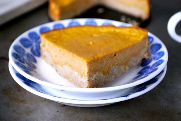 Pumpacheesecake - Glutenfri - Baka Sockerfritt
