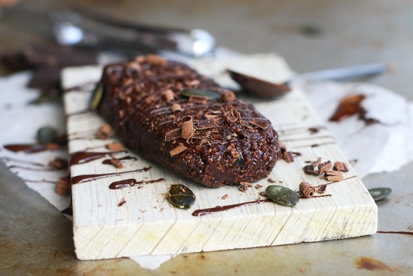 Chokladbar med pumafrö - Baka Sockerfritt