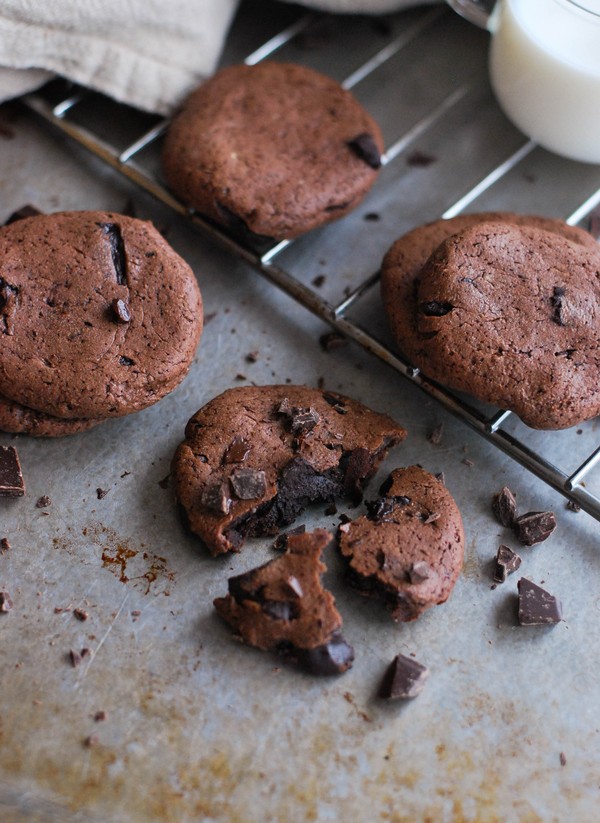 Mjölfria chocolate chip cookies - Baka Sockerfritt