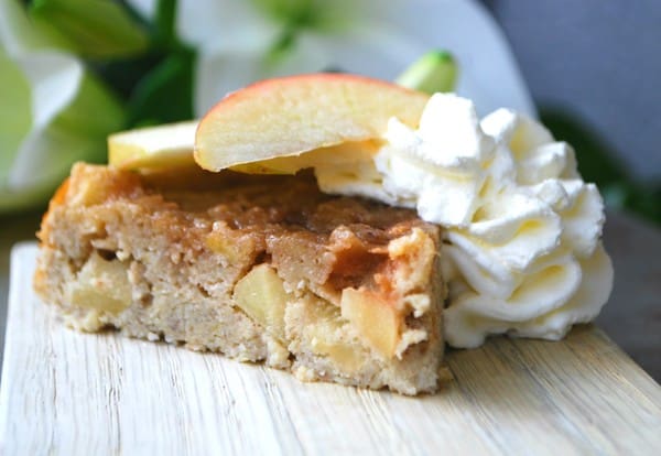 Bananäppelkaka med smak av muskot - Baka Sockerfritt