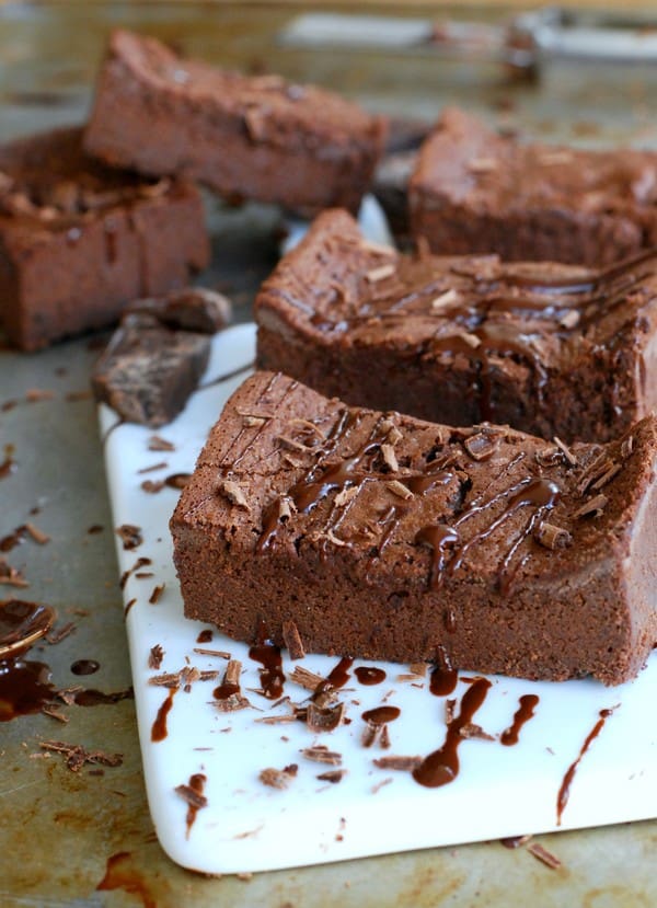 Underbara brownie (utan gluten och tillsatt socker) - Baka Sockerfritt