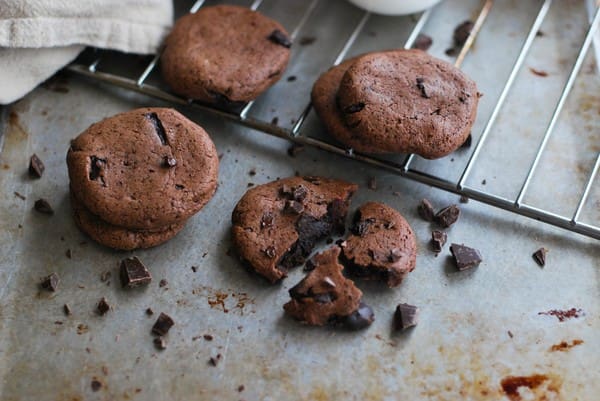 Chocolate chip cookies (mjölfria) - Baka Sockerfritt