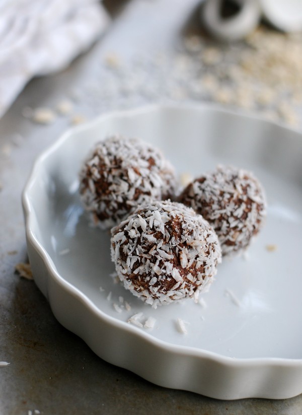 Chokladbollar, utan tillsatt socker - Baka Sockerfritt