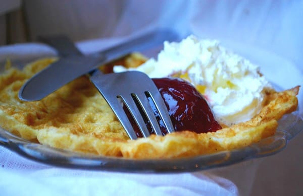 Födelsedagsfrukost - Hälsosamma Våfflor - Baka Sockerfritt