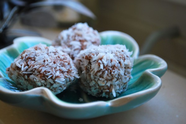 Havrebollar med mascarpone och xylitol - Baka Sockerfritt