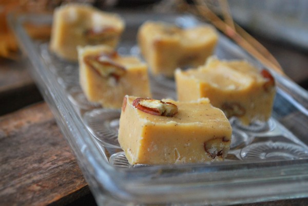 Chokladdoppad pepparkaksfudge - Baka Sockerfritt