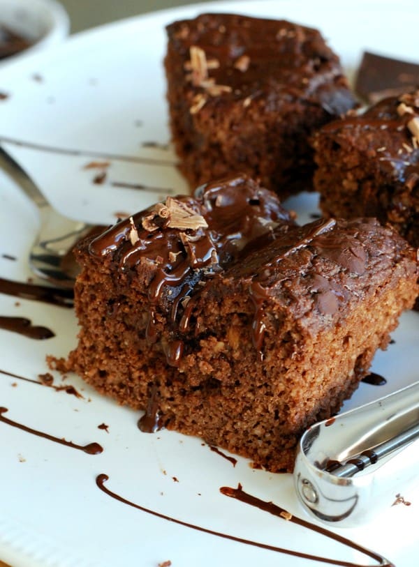 Chickpea brownie cake - Baka Sockerfritt